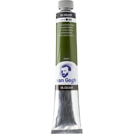 Χρώμα λαδιού Talens Van Gogh 60ml No668 Chromium Oxide Green (series 2)